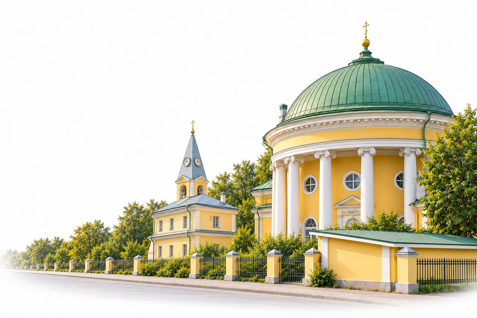 Иллюстрация городской застройки