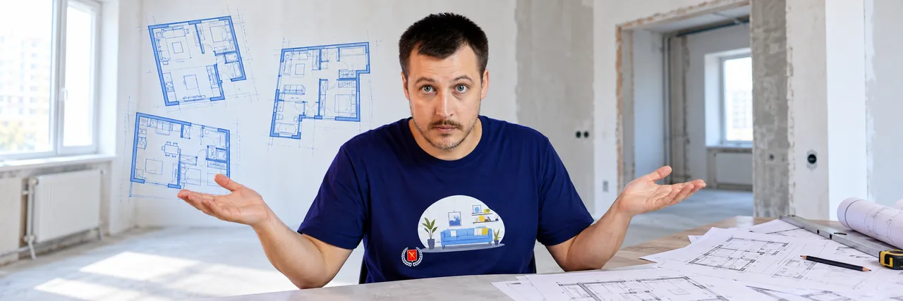 Иллюстрация перепланировки квартиры